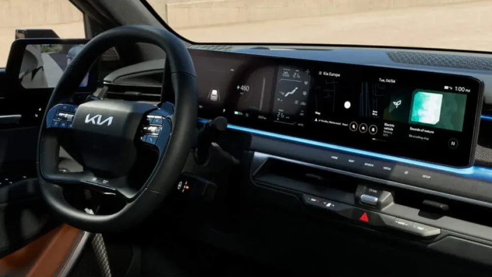 Kia EV9 dashboard